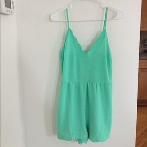 Aqua LUSH romper